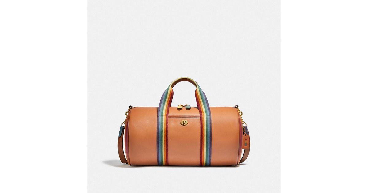 coach pride collection duffle bag