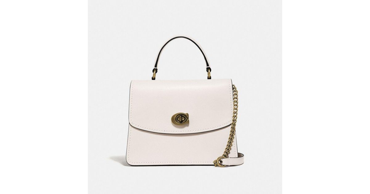 coach parker top handle