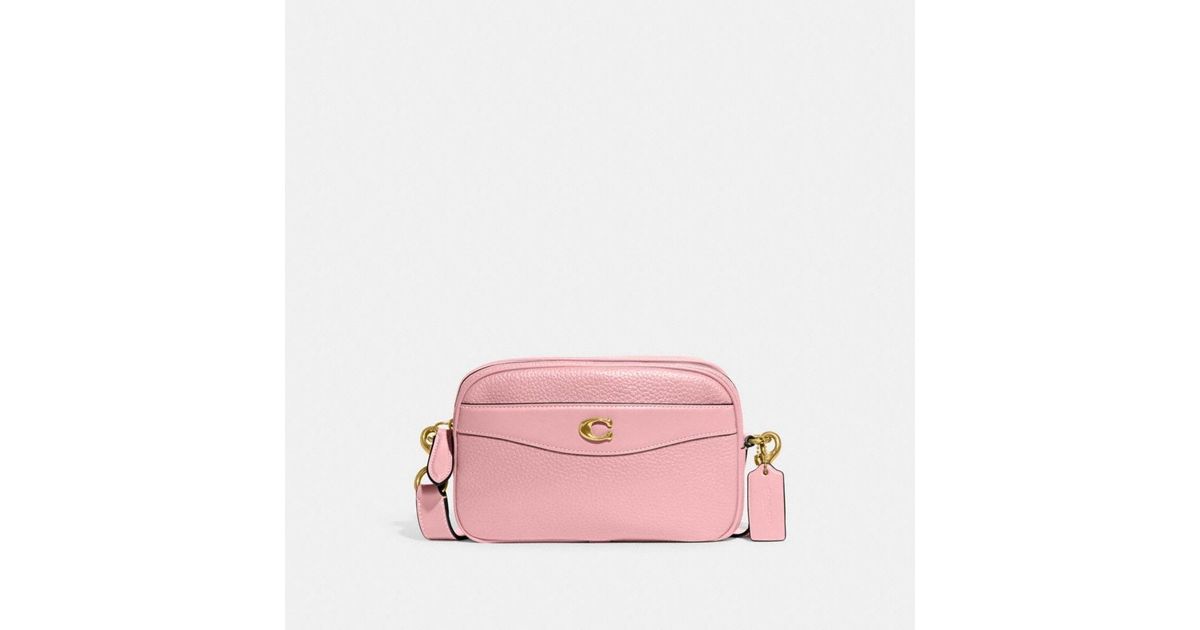 COACH Camera Bag in Pink Lyst
