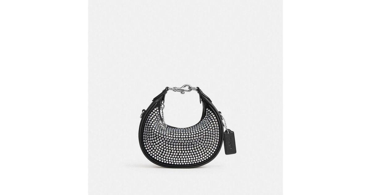 COACH Jonie Bag With Crystal in Black | Lyst COACH Jonie Bag With Crystal in Black | Lyst