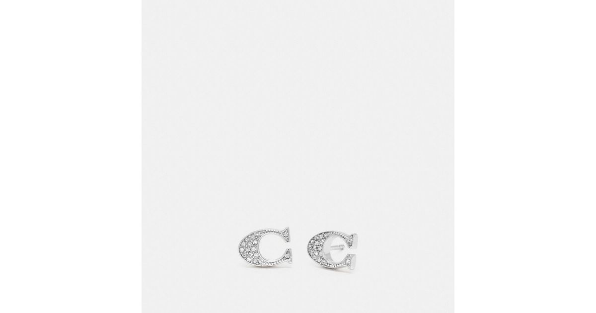 Coach earrings deals cc