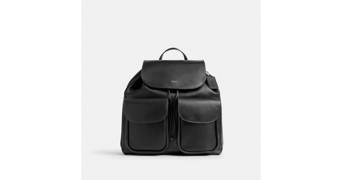 COACH Crosby Backpack 36 in Black | Lyst