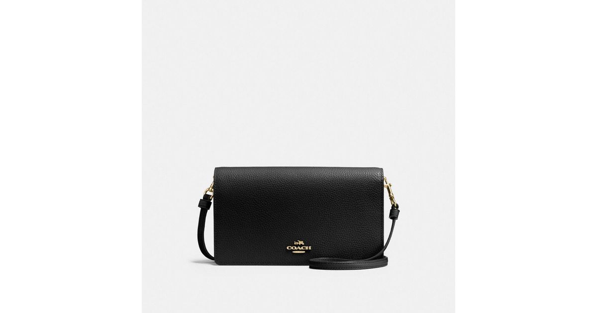 black crossbody clutch