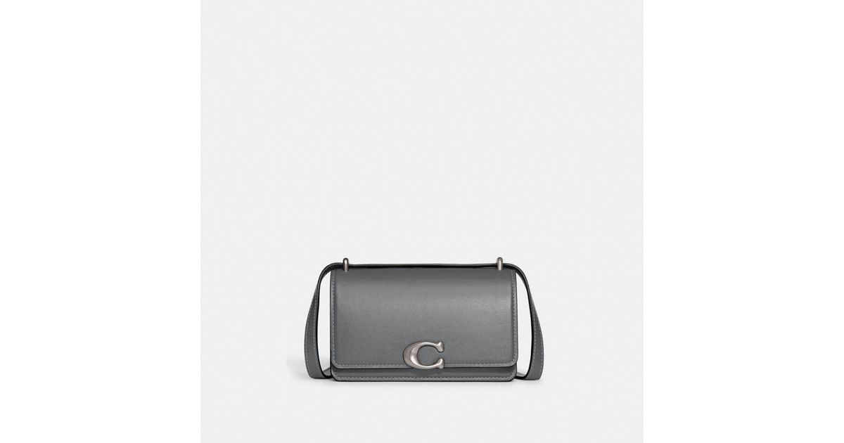 Coach Bandit Crossbody In Gray Lyst