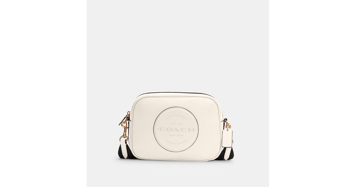 COACH Leather Dempsey Camera Bag With 