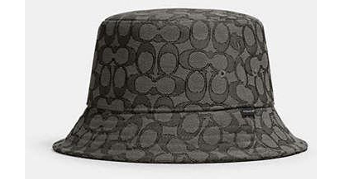 COACH®  Signature Jacquard Bucket Hat