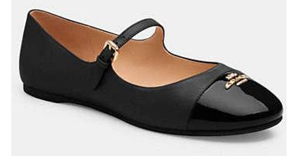 COACH Aubree Mary Jane in Black | Lyst