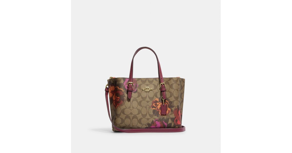 Coach Outlet Mollie Tote 25 in Brown Lyst