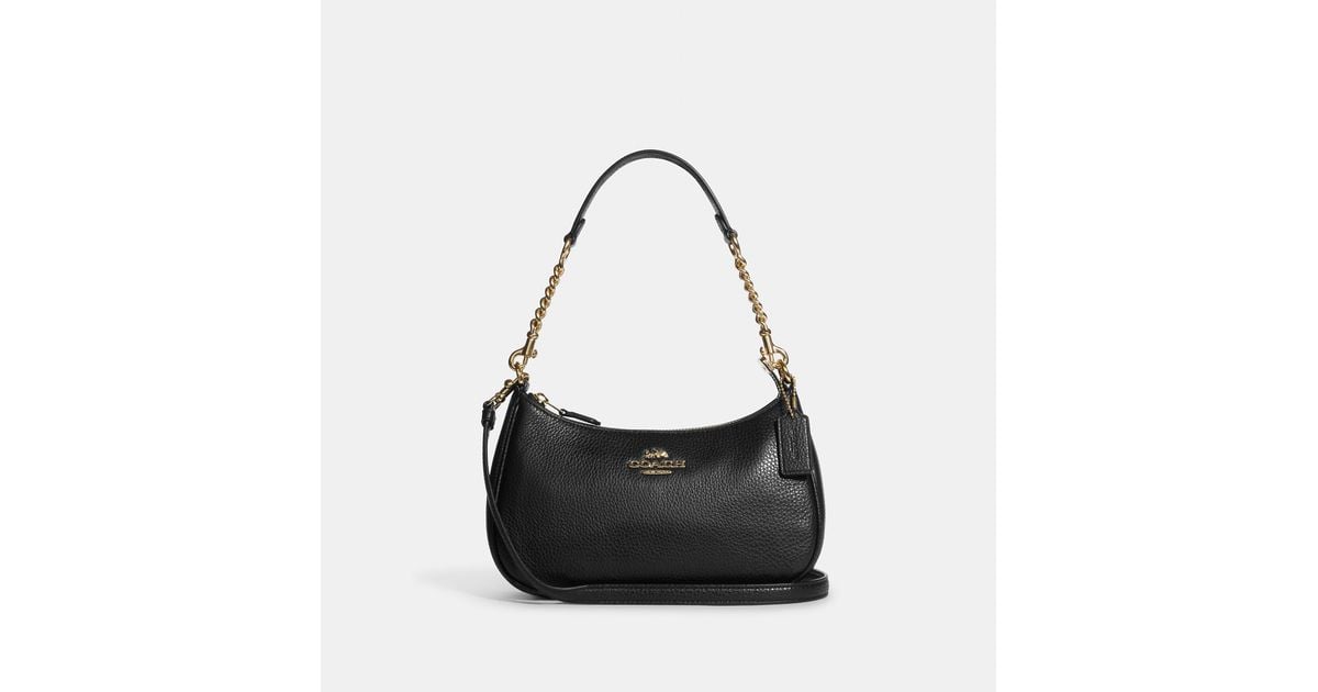 Coach Outlet Teri Shoulder Bag in Black Lyst
