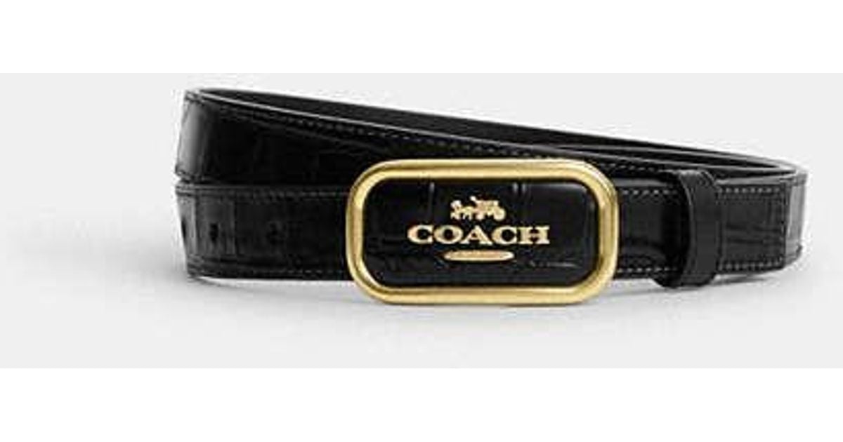 signature buckle belt 25 mm