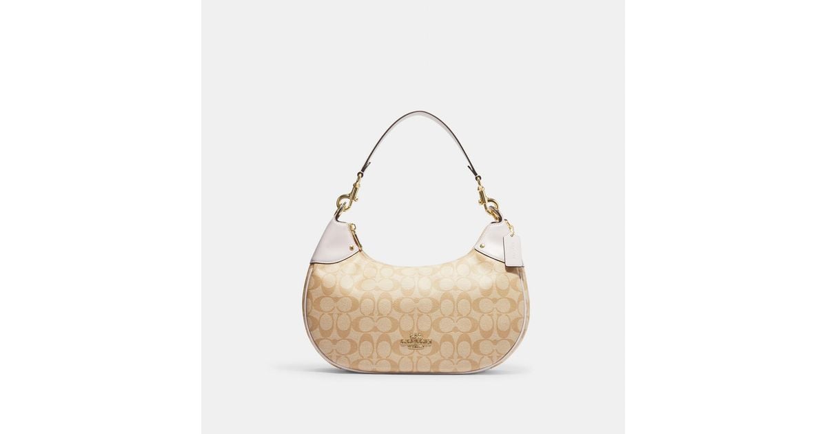 Coach Outlet Mara Hobo In Signature Canvas in Natural Lyst