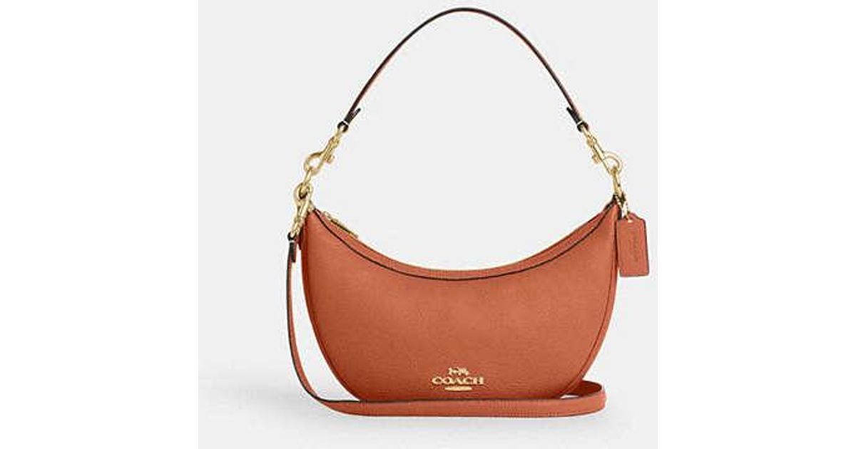 Aria jacquard top signature shoulder bag