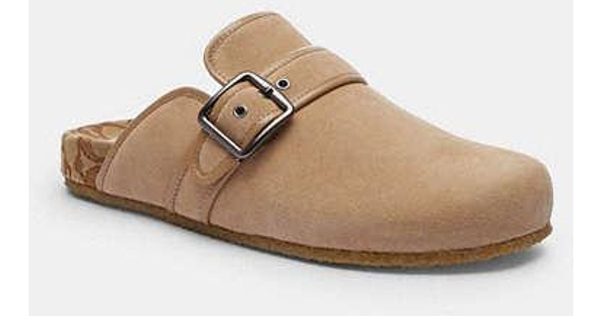 【COACH】Benjamin Clog サンダル 在庫確認下さい COACH® Outlet | Benjamin Clog In Signature Canvas