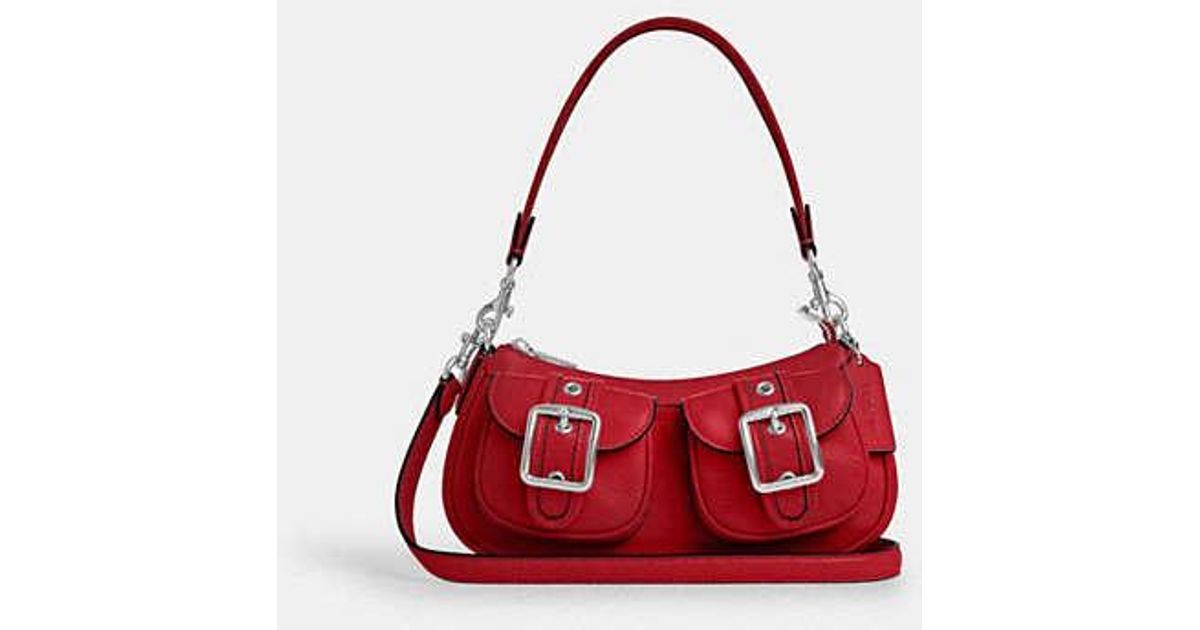 COACH Ashton Bag in Red | Lyst