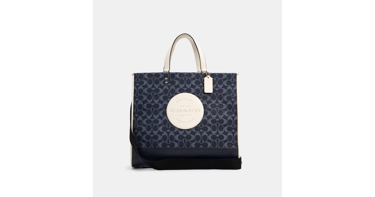 Coach Outlet Leather Dempsey Tote 40 In 