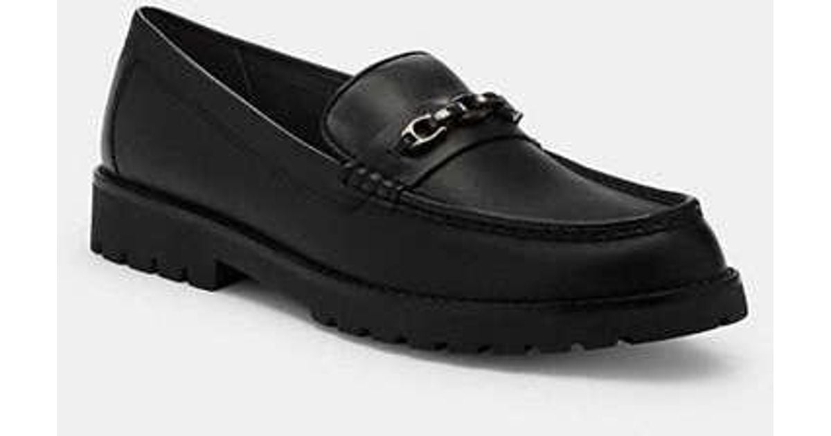COACH Brooks Loafer in Black for Men | Lyst