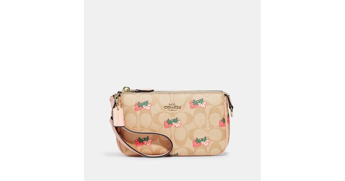 NWT Coach Nolita 19 purchases In Signature Canvas With Strawberry Print CB603