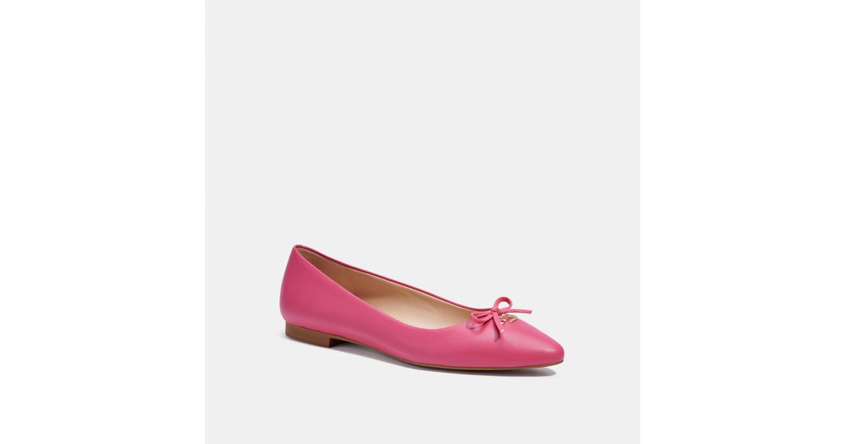 Coach Outlet Annabel Ballet in Pink | Lyst