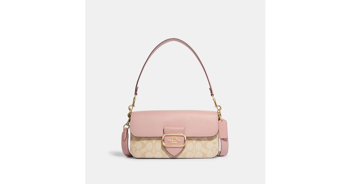 Coach Outlet Morgan Shoulder Bag in Pink | Lyst
