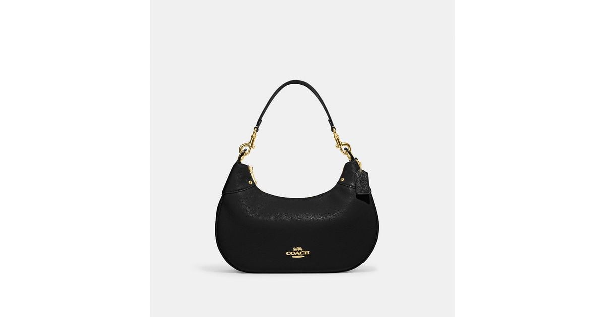 COACH Mara Hobo in Black | Lyst