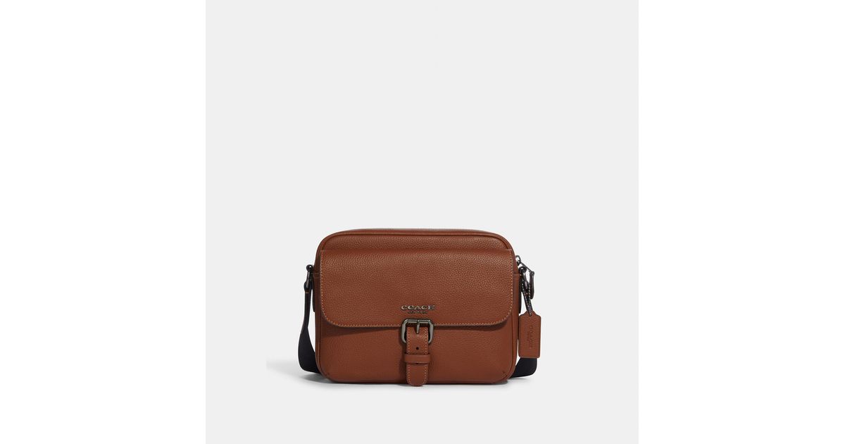Coach Outlet Hudson Crossbody in Brown for Men Lyst