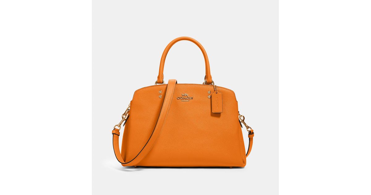 Coach Peyton Orange Patent Leather Embossed Shopper Handbag with  Coordinating Wallet | Gems, Jewels and Quality Handbags | K-BID