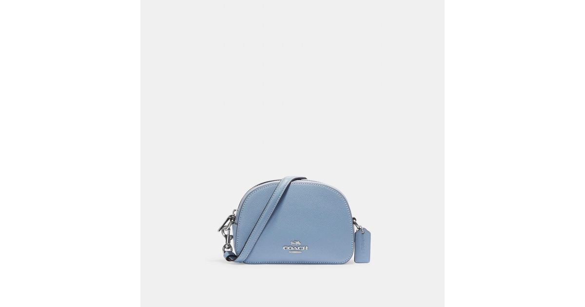 COACH Mini Serena Crossbody in Blue Lyst