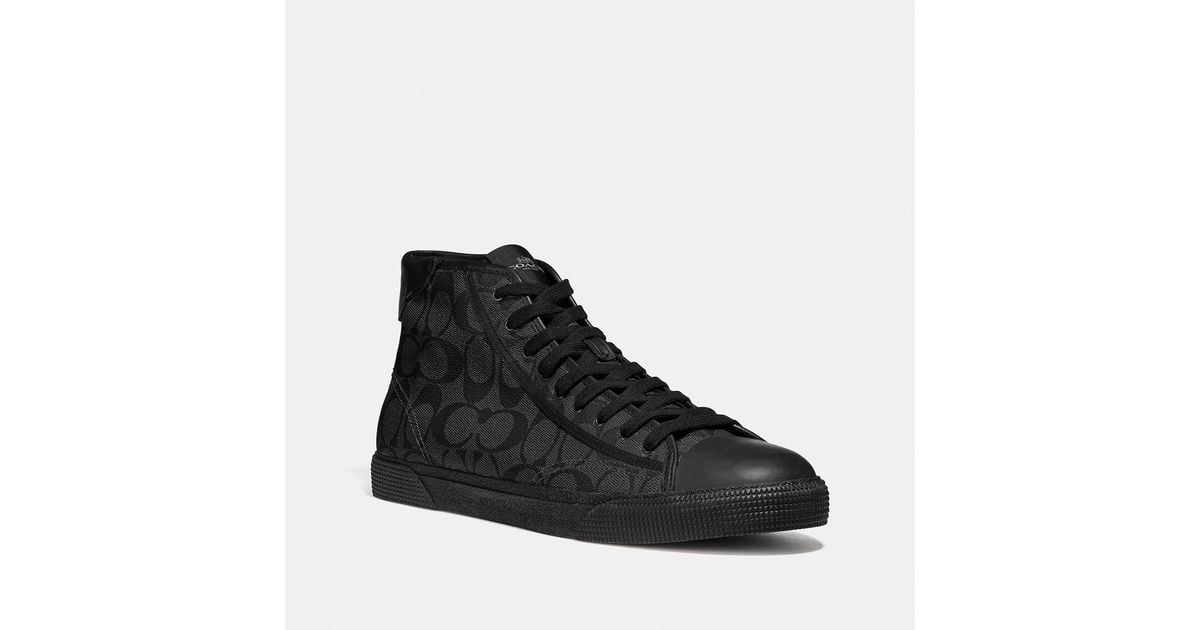 coach c207 high top sneaker