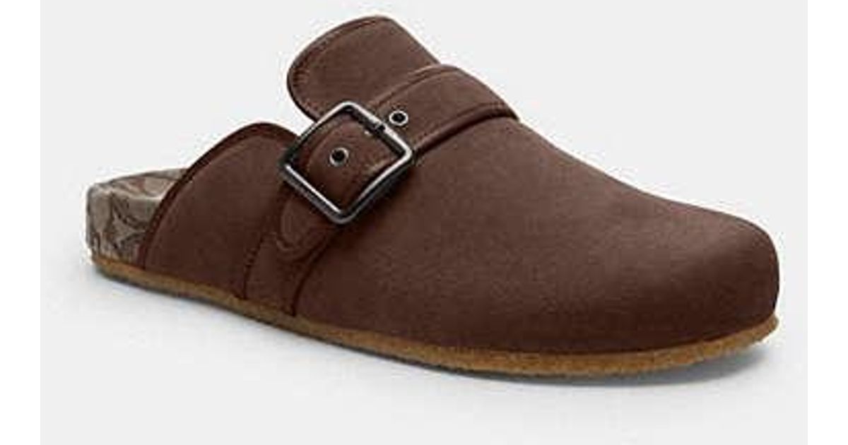 【COACH】Benjamin Clog サンダル 在庫確認下さい COACH® Outlet | Benjamin Clog In Signature Canvas