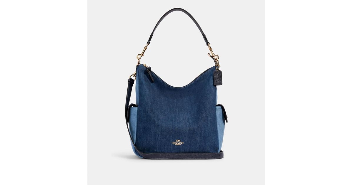 COACH Pennie Shoulder Bag in Blue