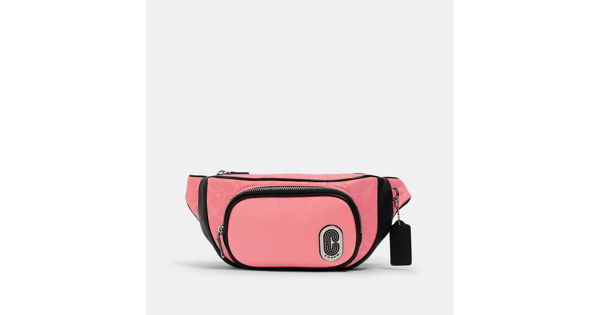 coach nylon belt bag