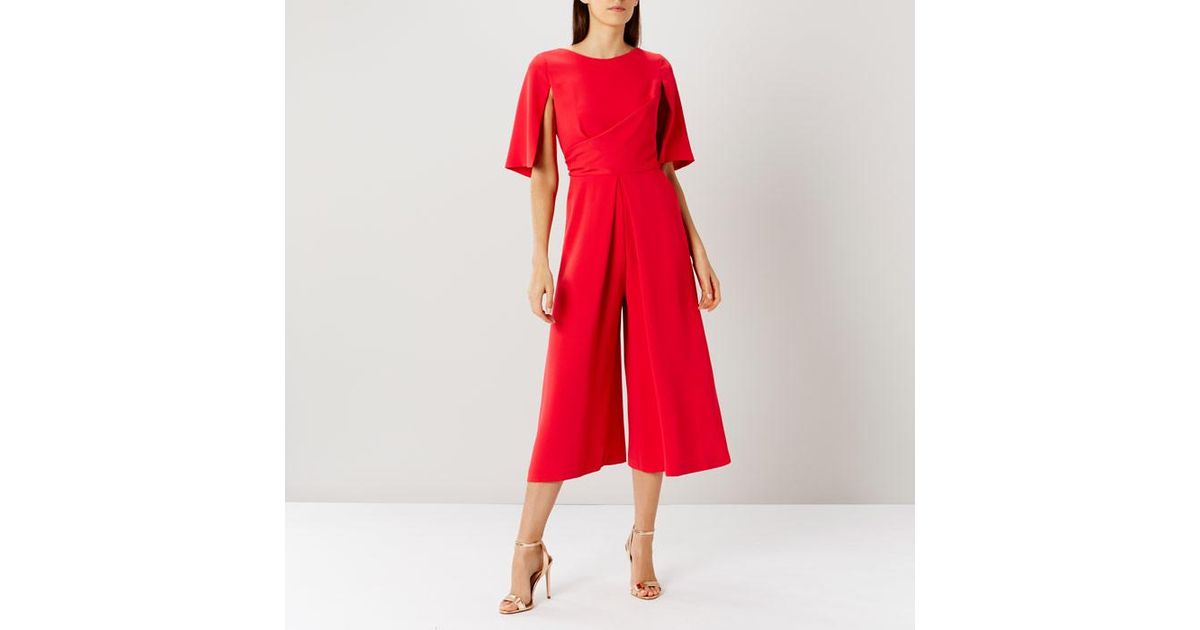 coast savanna cape sleeve jumpsuit