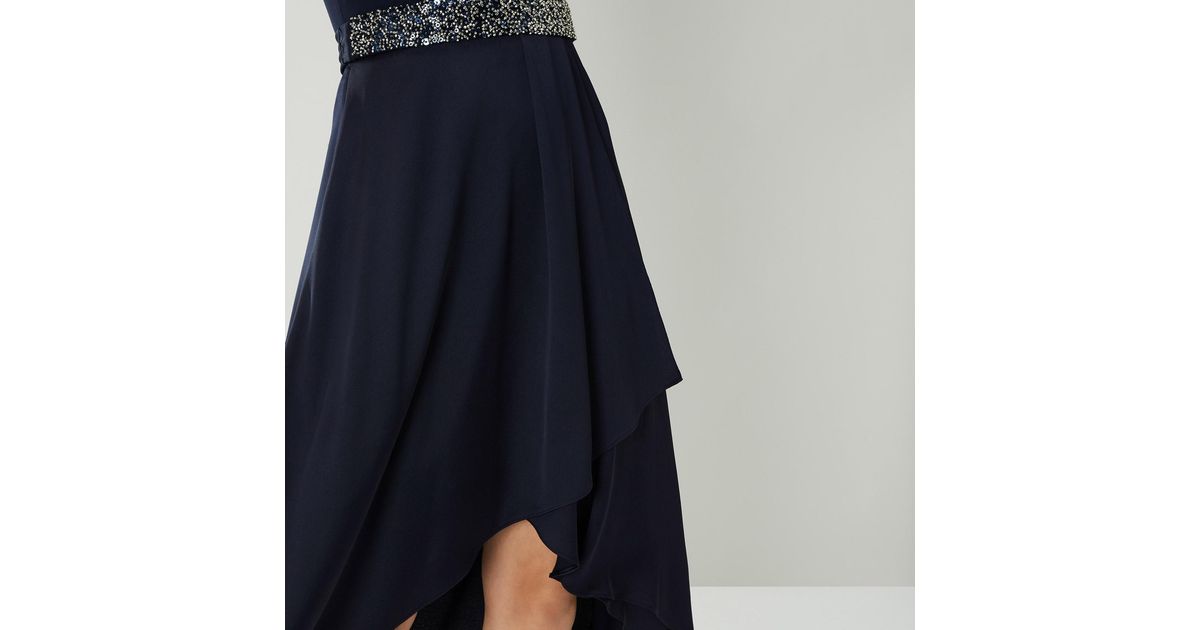 coast april embellished belt dress