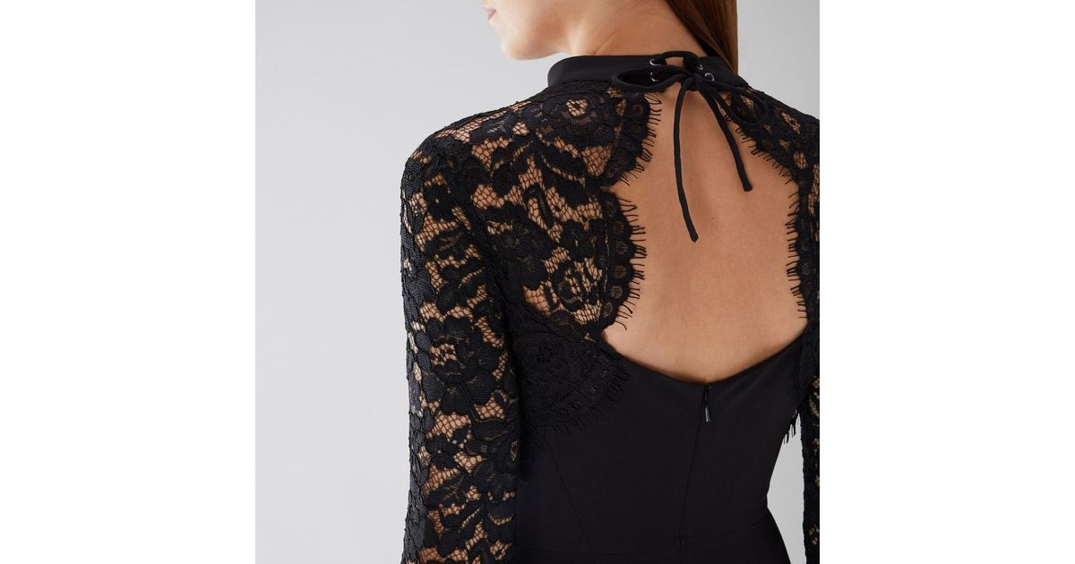koyla lace sleeve dress