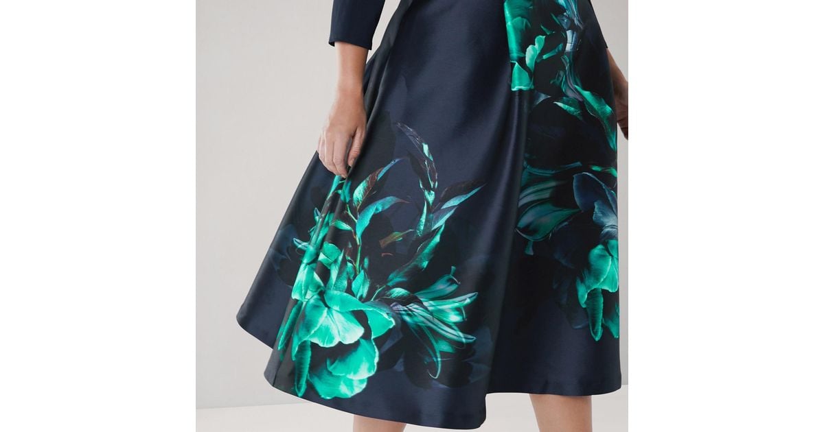 adrianna papell green velvet dress