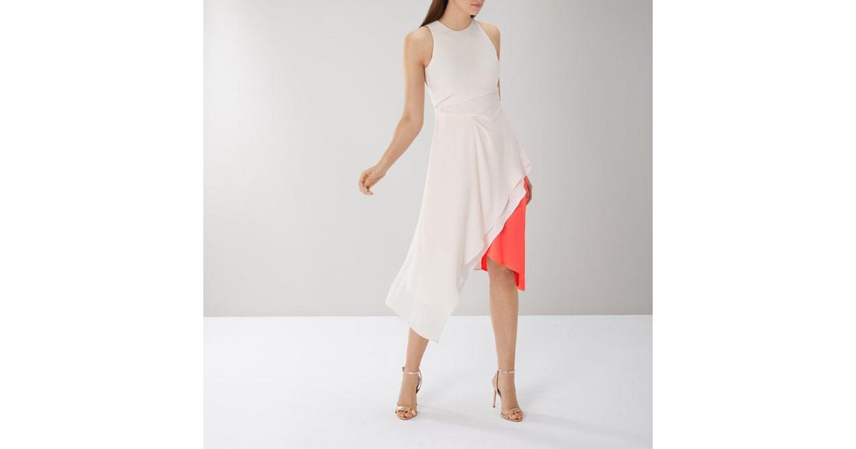 coast adella full midi dress purple
