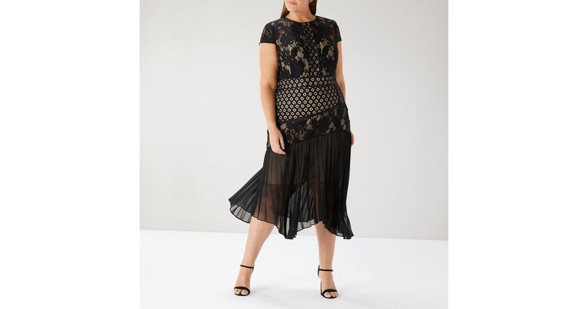 coast wendy lace dress black