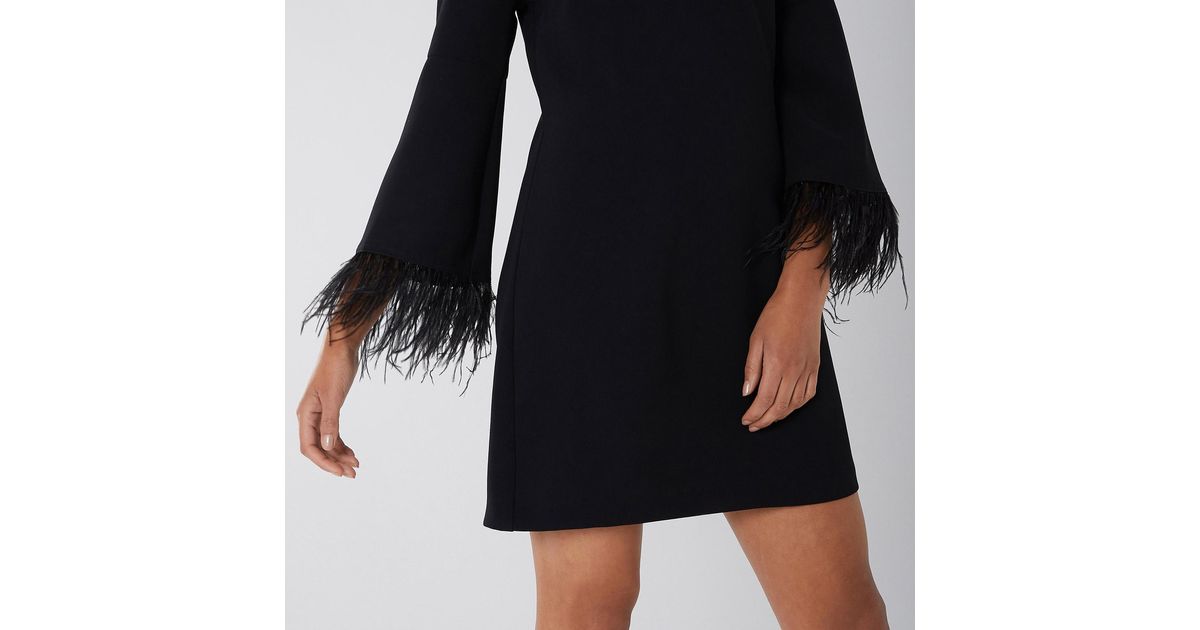 coast amiah feather dress