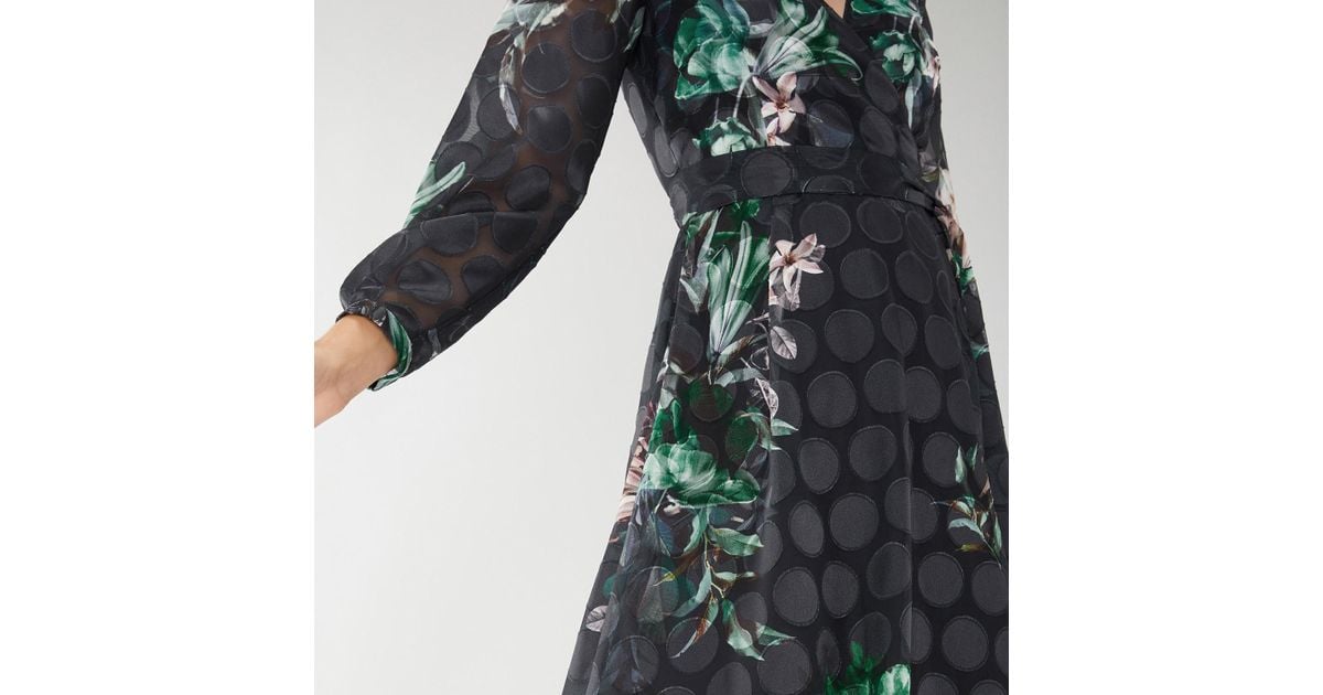 coast poppy spot dress