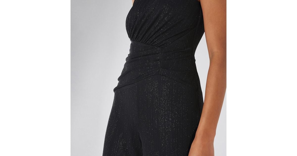lavona lurex sparkle jumpsuit