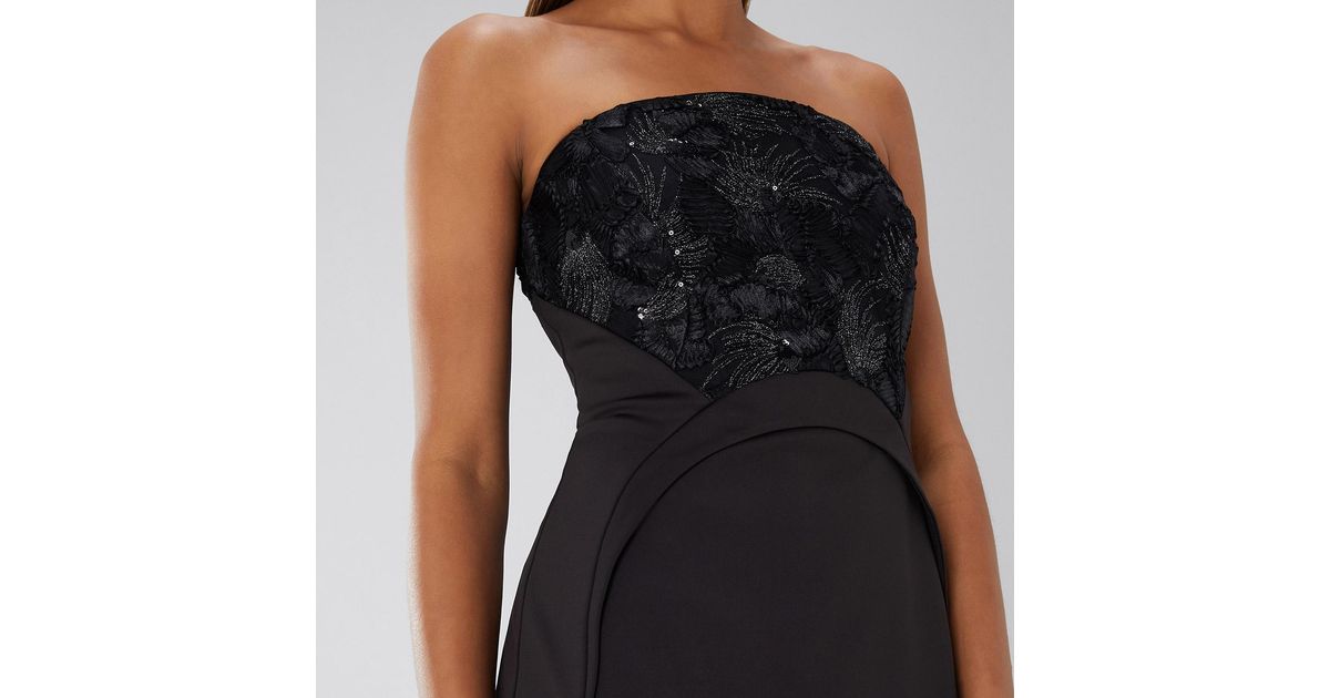 maria cocktail bustier dress