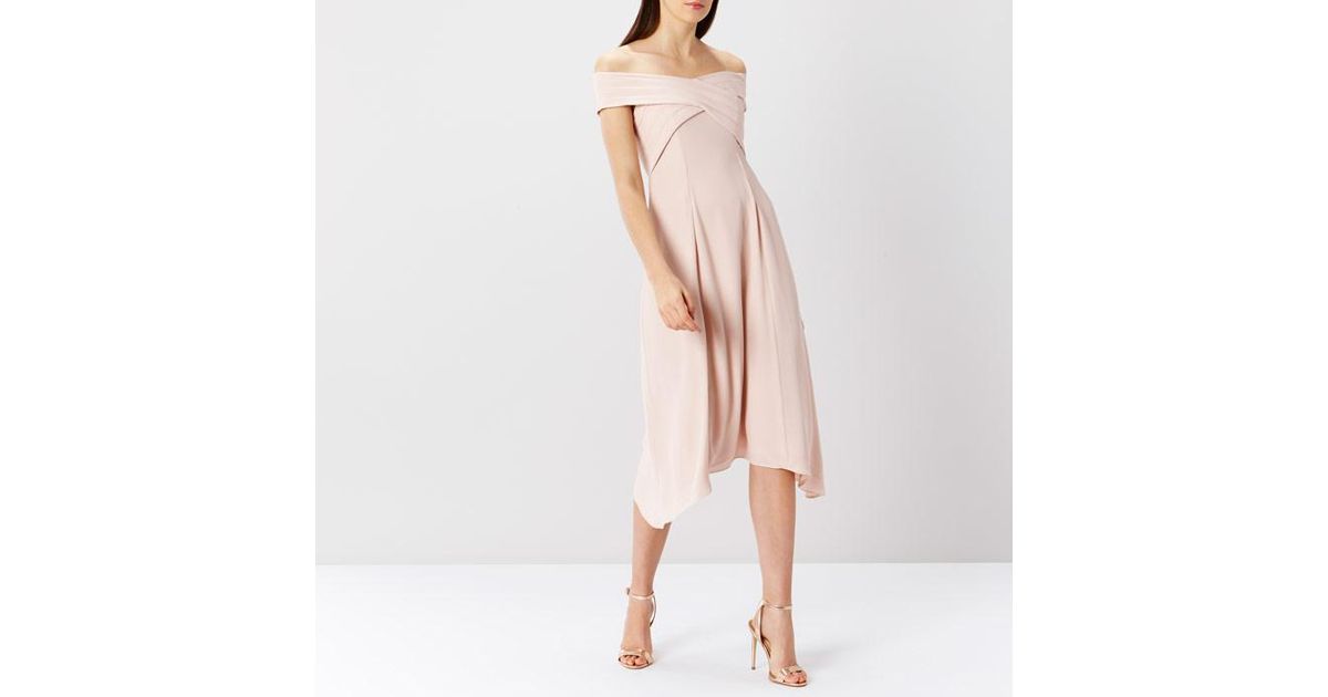 coast blush bridesmaid dress