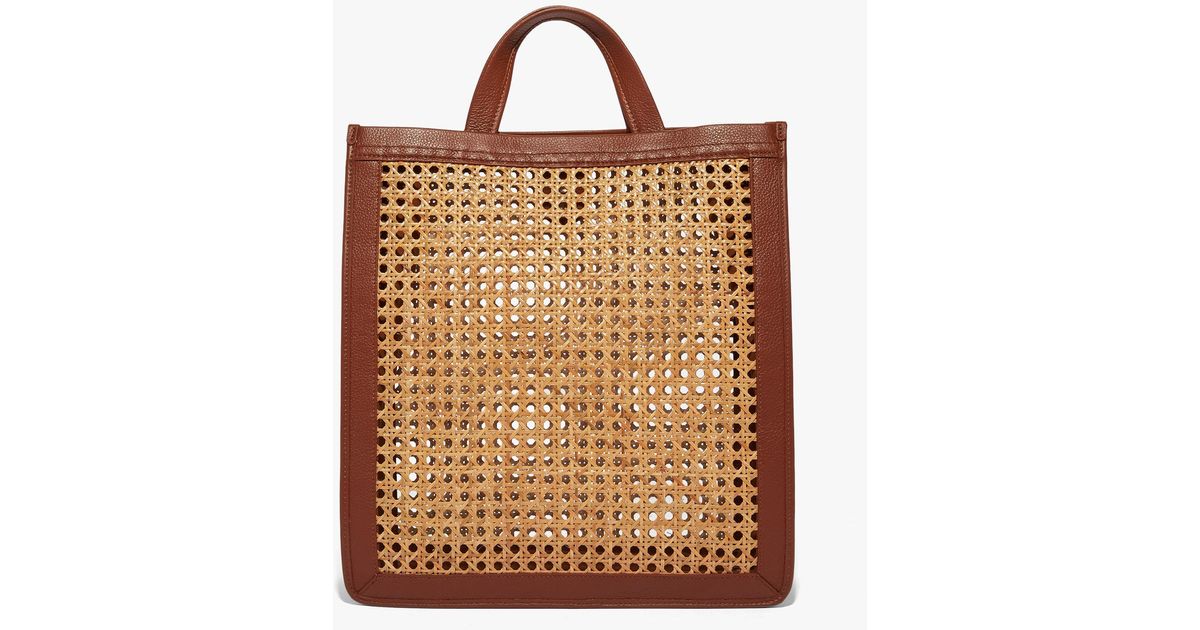 C Bag Brule Paglia Vienna e BottalatinoCoccinelle in Pelle di colore  Marrone | Lyst