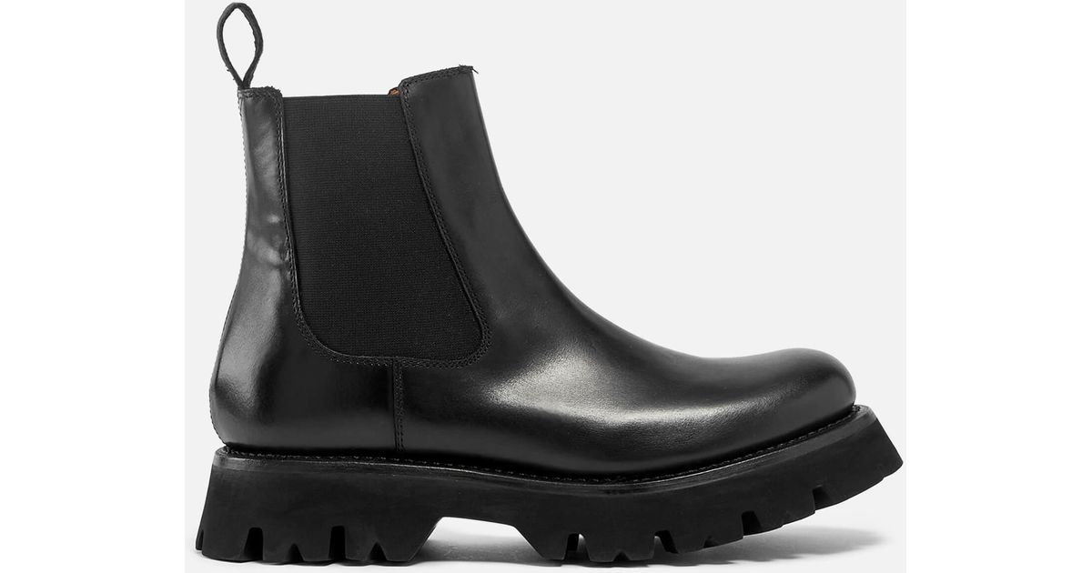 Grenson Harlow Leather Chelsea Boots in Black Lyst UK