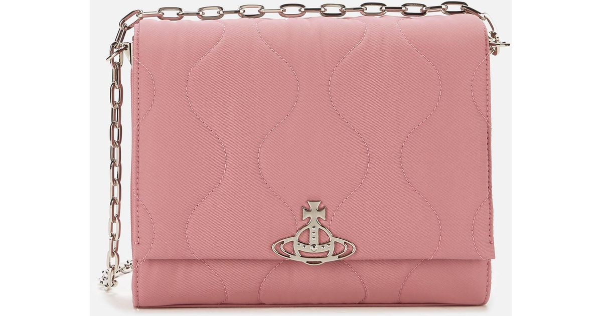 Vivienne Westwood Lucy Medium Cross Body Bag in Pink Lyst Australia