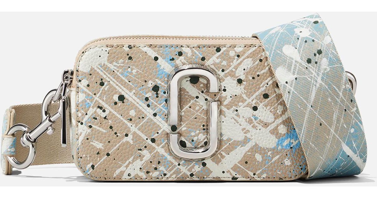 Marc Jacobs The Splatter Snapshot Bag in Black Lyst UK