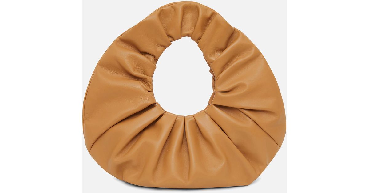 mansur gavriel mini scrunchie bag