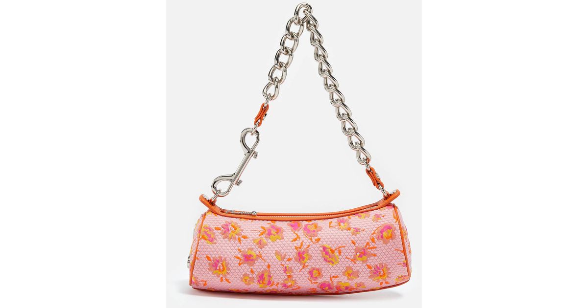 Vivienne Westwood シルバー Cylinder Cindy バッグ Cindy Cylinder Bag in SILVER-GREY | Vivienne Westwood®