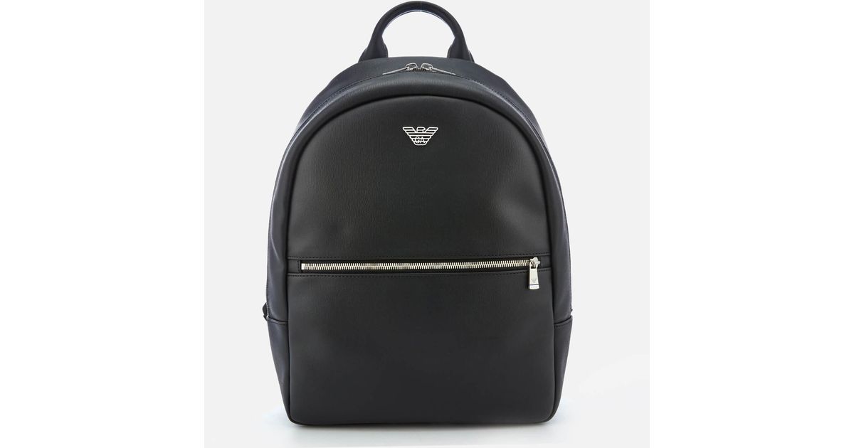 Emporio Armani Backpack in Black for Men | Lyst