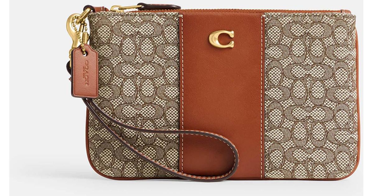 Coach cheap mini wristlet